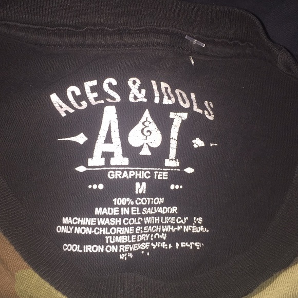 ❗️Aces & Idols Camo Tee - Shirt❗️ - Picture 3 of 3